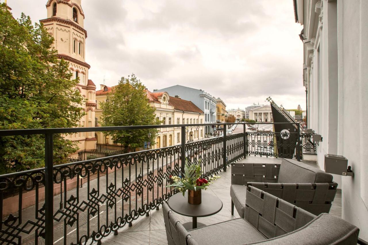 Hotel Pacai, Vilnius, A Member Of Design Hotels Екстериор снимка A balcony in Vilnius, Lithuania